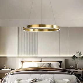 Toolight Toolight, LED stropné osvetlenie 60cm, 60W, 3000K, LHJ053-CP1 C, zlatá matná, OSW-50027