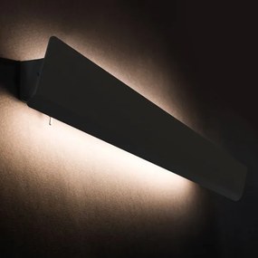 NOWODVORSKI Podlinkové osvetlenie WING LED, 1xT8, 11W, teplá biela, 68cm, s vypínačom, čierne