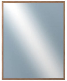 DANTIK - Zrkadlo v rámu, rozmer s rámom 80x100 cm z lišty KASSETTE orech (2862)