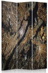 Gario Paraván Satelitná fotografia Rozmery: 110 x 170 cm, Prevedenie: Otočný paraván 360°