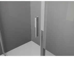 Mexen Exo, sprchovací kút s krídlovými dverami 130 x 85 cm, 6mm číre sklo, chrómový profil, 819-130-085-01-00