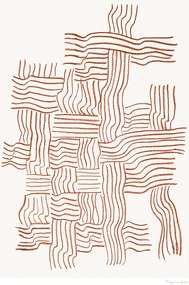 Moikka Plagát Woven by Berit Mogensen Lopez 30x40 cm