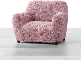 Bielastické poťahy BRILLANTE bordó kreslo (š. 60 - 110 cm)