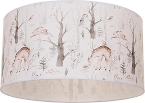 Detské stropné svietidlo KIDS ROOM, 1x E27/60W/230V, priemer 40 cm, motív zvieratiek