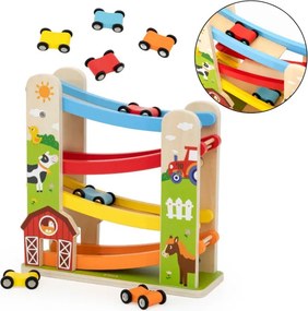 Viga 44844 Drevená automobilová dráha Farma