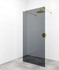 Sprchová zástena Walk-in 140 cm SAT vo farbe profilu zlatá SATBWI140KSZAVZ