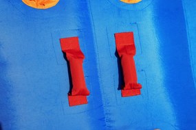 LEAN Nafukovací vodný park 365x340x152 cm