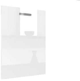 Panel na umývačku Belini zakrytý 60 cm biely lesk INF PZ60/1/WT/W/0/F