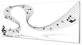 Obraz plexi Husľový kľúč 120x60 cm