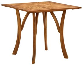 Záhradný stôl 85x85x75 cm akáciový masív