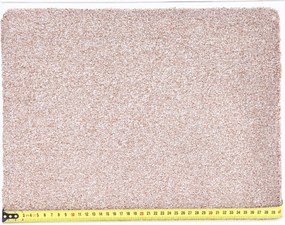 Spoltex, Koberec metráž Ester / 73 Krémový, na mieru, šíře 4m, béžová, ab (mriežka), chodba / predsieň