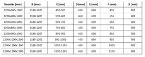 Mexen Roma, sprchový kút s krídlovými dverami 120 (dvere) x 90 (stena) cm, 6mm šedé sklo, chrómový profil + slim sprchová vanička čierna + chrómový sifón, 854-120-090-01-40-4070