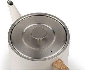 Slonovinová kanvica na čaj z nehrdzavejúcej ocele so sitkom 1,1 l Duet Narvik – Bredemeijer