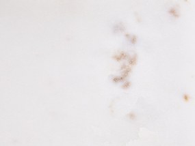 Mramorový dekoratívny podnos biely KATERINI Beliani