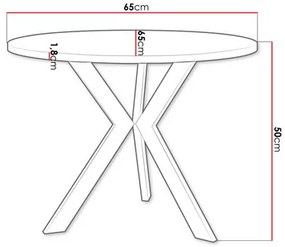 Konferenčný stolík Sotekas M6 (čierny grafit + čierna) . Vlastná spoľahlivá doprava až k Vám domov. 1103759