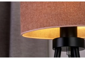 Duolla - Stolná lampa OVAL 1xE27/15W/230V pr. 30 cm ružová