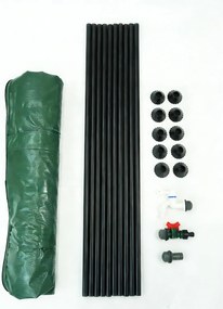 Skladací sud na dažďovú vodu BestBerg BBWT-750 / 750 l / zelená