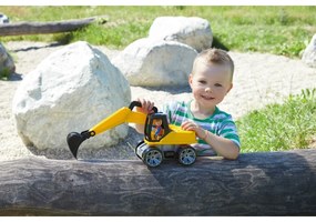 Lena Auto Truxx bager s figúrkou plast 44cm 24m + 04401