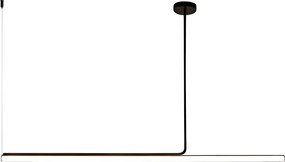 Toolight Toolight, LED stropné svietidlo 140cm, 14W, APP1660-CP, čierna, OSW-06994