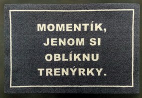 Trenírková rohožka 40x60 cm – na von aj na doma, 40x60, šedá, GDmats