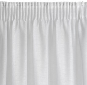 ZÁCLONA NA PÁSKE REBECCA 350X250 CM BIELA