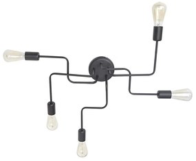 Prisadený luster TUBE 5xE27/15W/230V