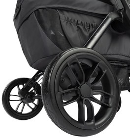 Kočík pre dve deti Helios Mineral Graphite