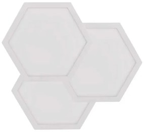 Rozš. sada 3x RGBIC stmievateľný LED panel 1,8W 230V Wi-Fi Tuya