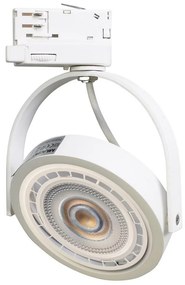 Bodové svietidlo do lištového systému LUGAR AR111 1xGU10/25W/230V biela
