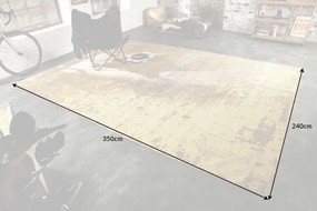 Koberec Modern Art 350x240cm hrdzavohnedá