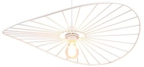 Biele závesné svietidlo ø 60 cm Chapeau – Trio