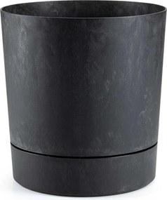 Sada 2 ks květináčů Azalea černý beton