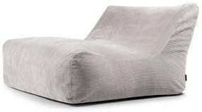 Svetlosivý menčestrový sedací vak Sofa Lounge – SLOWDOWN