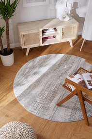 Koberec RAGOLLE Argentum 63857 9293 kruh