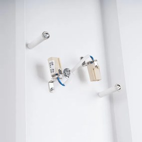 Sollux SL.1352 - Nástenné svietidlo DURLIN 2xG9/8W/230V biela