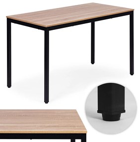 Jedálenský kuchynský stôl pre 4-5 osôb počítačový stôl 120x60 cm ModernHome