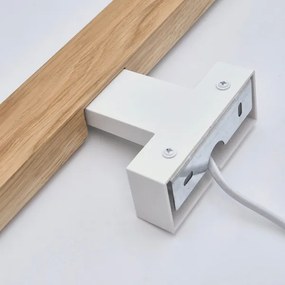 Brilagi-LED Kúpeľňové osvetlenie zrkadla WOODY MIRROR LED/12W/230V IP44 dub/biela