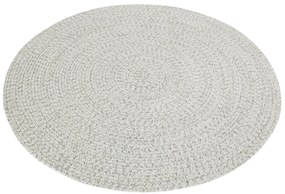 NORTHRUGS - Hanse Home koberce Kusový koberec Braided 105553 Light Melange kruh – na von aj na doma - 200x200 (priemer) kruh cm