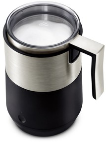 Indukčný napeňovač mlieka, čierny