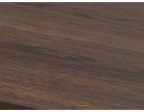 Hnedý rozkladací jedálenský stôl 95x180 cm Arun – Unique Furniture