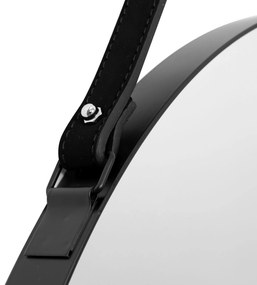 Tutumi Tutumi, okrúhle zrkadlo na pásiku 60 cm CFZL-MR060, čierna, HOM-09000
