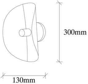 Nástenné svietidlo v čierno-zlatej farbe Sivani – Opviq lights