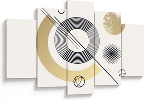 Obraz - Geometrické tvary N⁰2 (150x105 cm)