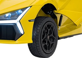 Elektrické autíčko Lamborghini Revuelto XL STRONG žlté