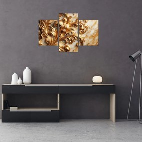 Obraz - Mramor so zlatom (90x60 cm)