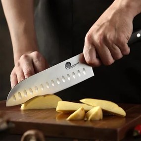 nůž Santoku Cullens 7" (180mm) Dellinger German Samurai