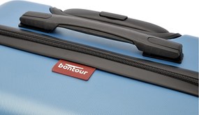 Kabínový kufor na 4 kolieskach 55x39x20cm ľadovo modrá