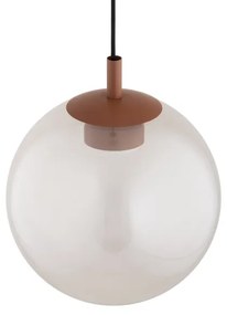 Argon 8829 - Luster na lanku SACRAMENTO 1xGX53/8W/230V číra/hnedá