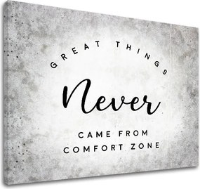 Motivačný obraz na stenu Great things