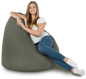 Sedací vak Bag Sako XXL Balance Recycling Farba: Zelený